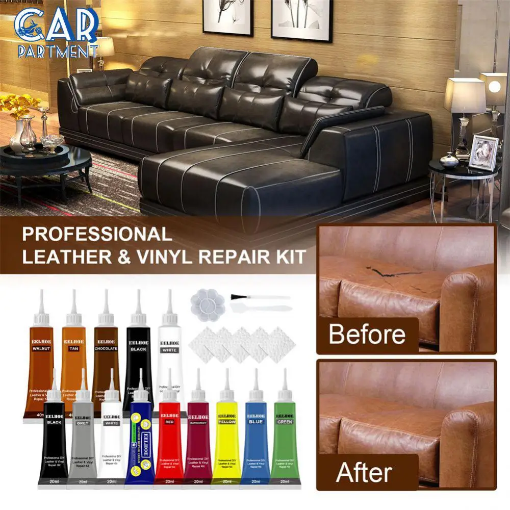 

Multipurpose Leather Repair Gel Universal Mini Car Seat Leather Complementary Refurbishing Cream Paste Color Repair