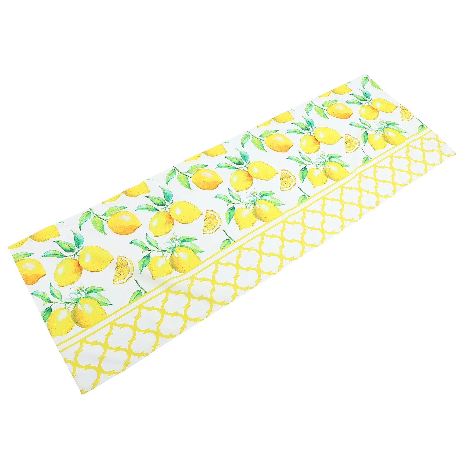 

Lemon Window Curtain Kitchen Valance Curtains Valances Decorations Short Windows Drape Room Floral Darkening Treatment Half Tier