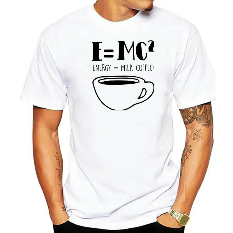 

one yona 2019 Custom Men's T-shirts Supernatural Cotton Short Sleeve O Neck tshirt men Physics Science E=MC2 T shirts Retro Tee