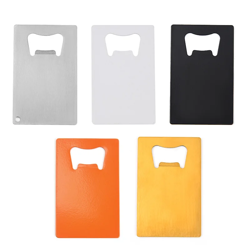 

30pcs Lots Beer Bottle Openers Stainless Steel Credit Card Pocket Bottle Opener for Wallet