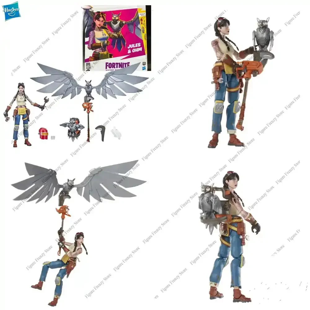 Фото Специальное предложение: Новая оригинальная фигурка для серии Hasbro FORTNITE VICTORY ROYALE — JULES и OHM Molin. В наличии. №1