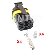 1 set 4 pins car electric jet motor wiring harness socket 18165000002 automobile starting relay wire connector