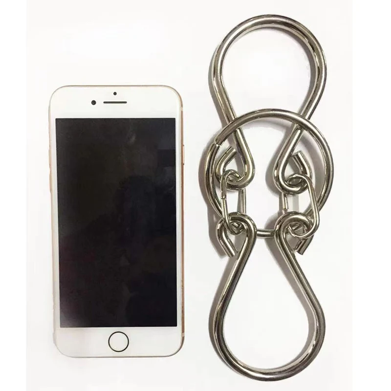 Классический замок в виде подковы пазл Casse Tete металлические головоломки кольцо