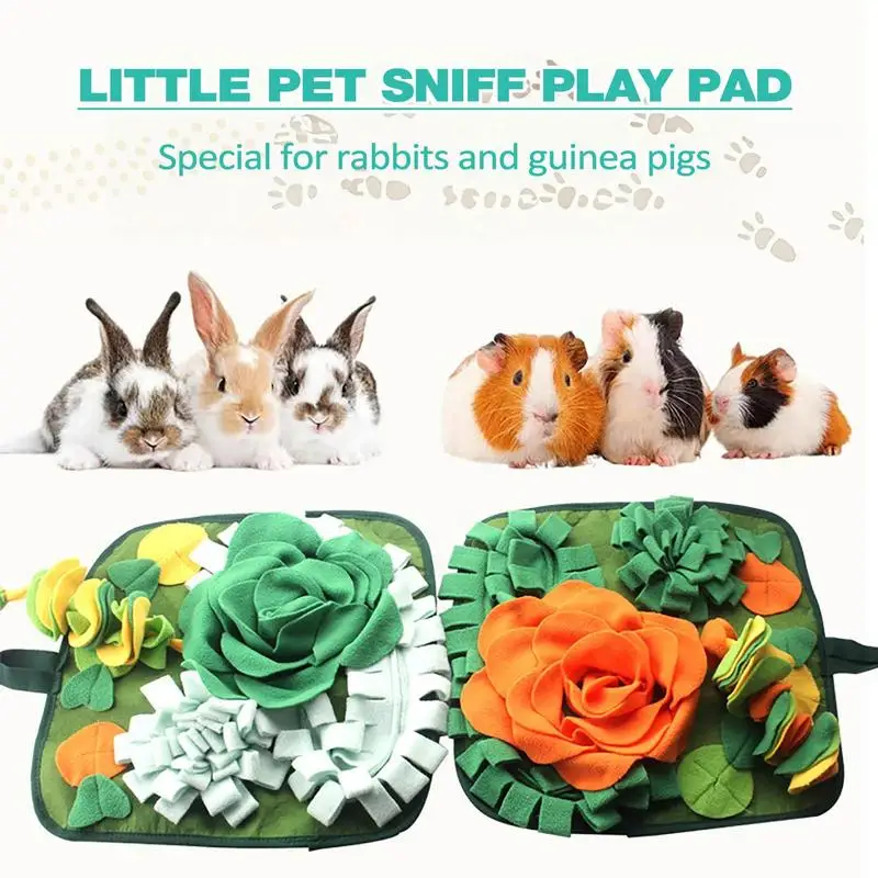 

SnuffleMats Nose Smell Training Sniffing Pad Dog Puzzle Toy Interactive Feeding Mat Food Puzzles For Dogs Stimulation For Cats