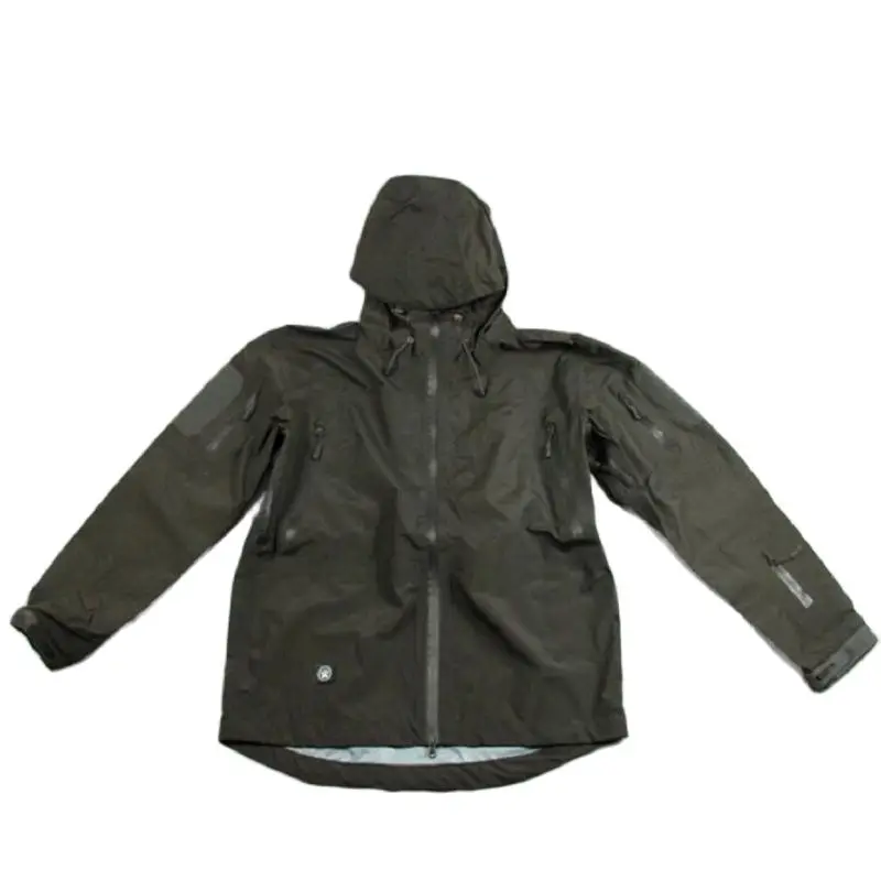 Outdoor Men's Waterproof Military Fan Hard Shell Coat Dark