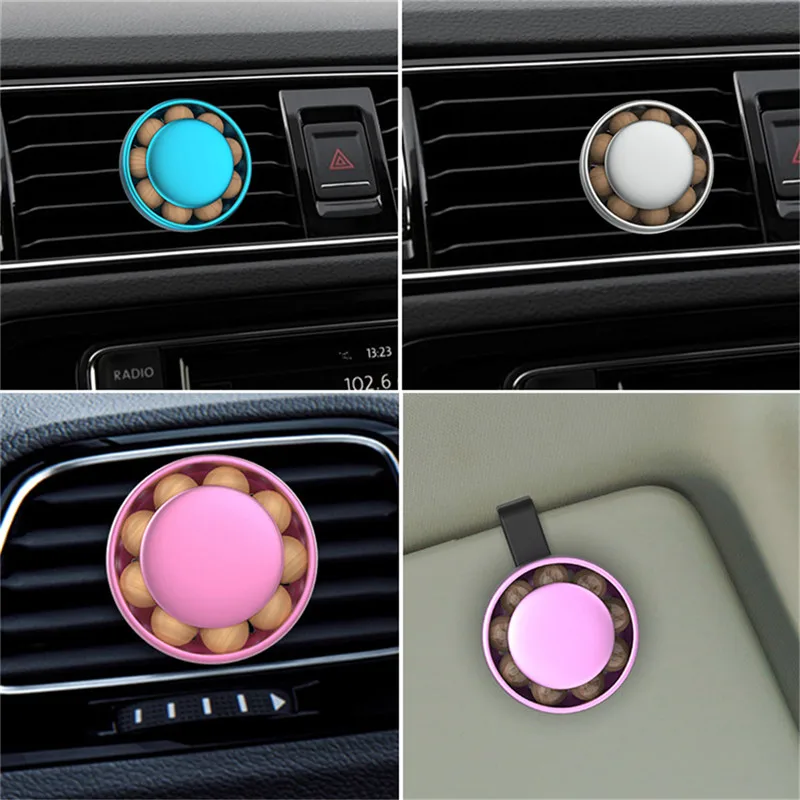 

New Car Accessories Air Freshener Car Nature Fragrance Mini Conditioning Vent Outlet Perfume Clip Fresh Aromatherapy Fragrance