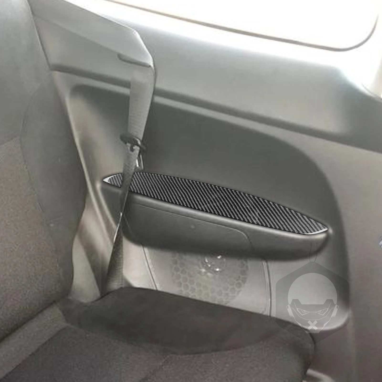 Для Honda Civic Si 2001 2002 2003 2004 2005 аксессуары из углеродного волокна Автомобильная