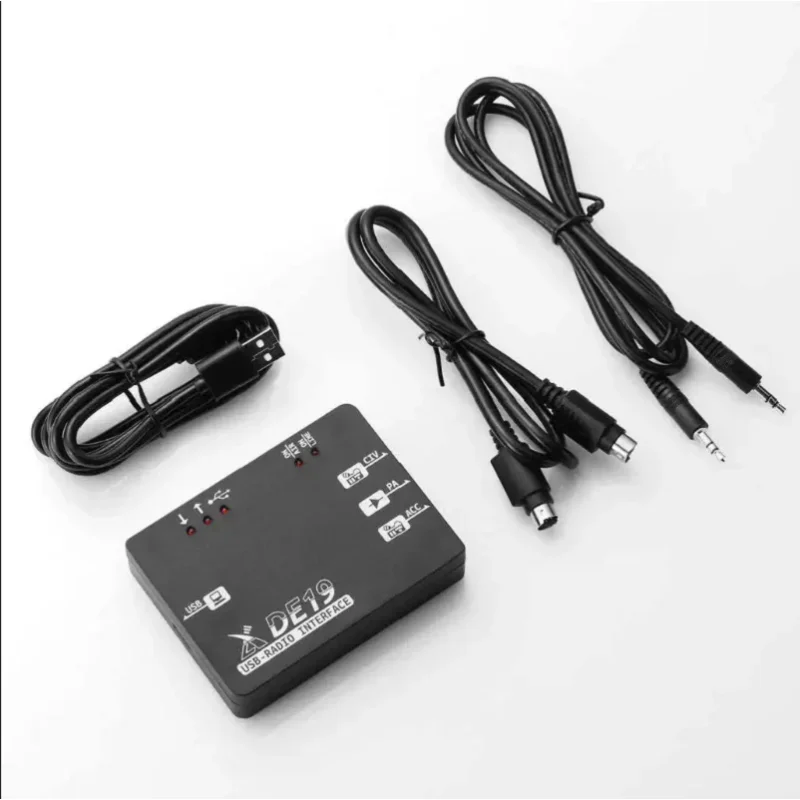 Фото Внешний адаптер расширения DE-19 с USB-интерфейсом для трансиверов XIEGU G90, G90S, G106, G106C, XPA125B №1