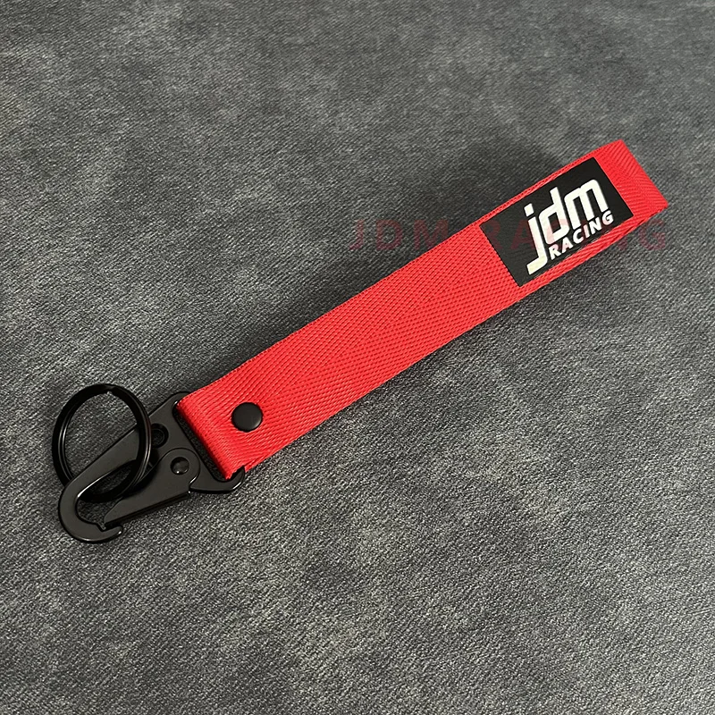 

Синий Нейлоновый Брелок Для Ключей Со Стальным Пружинным Зажимом, Автомобильный Брелок, Аксессуар, Эмблема, Ремешок На Запястье