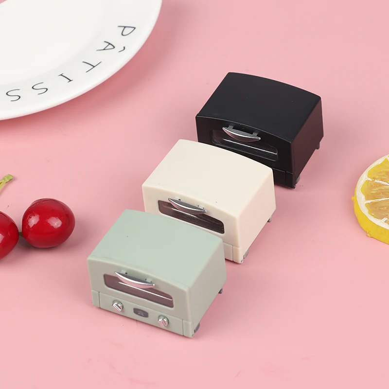 

1Pcs Simulation Mini Oven 1：12 Dolls Houses Miniature Furniture Decor Accessories Kitchen Toys Pretend Play