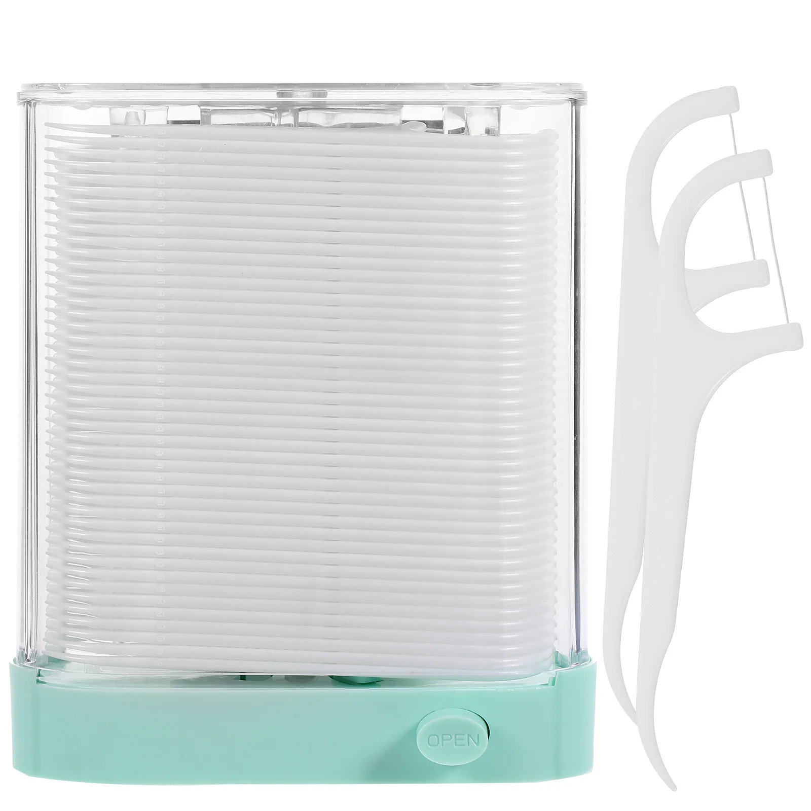 

Dental Floss Stick Tooth Portable Automatic Picks Teeth Flosses Plastic Dispensers Convenient Toothpicks Travel