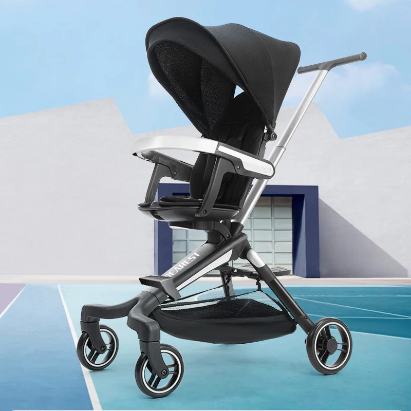 

Легкая детская коляска, двухсторонняя коляска, складная Коляска из алюминиевого сплава с универсальным колесом