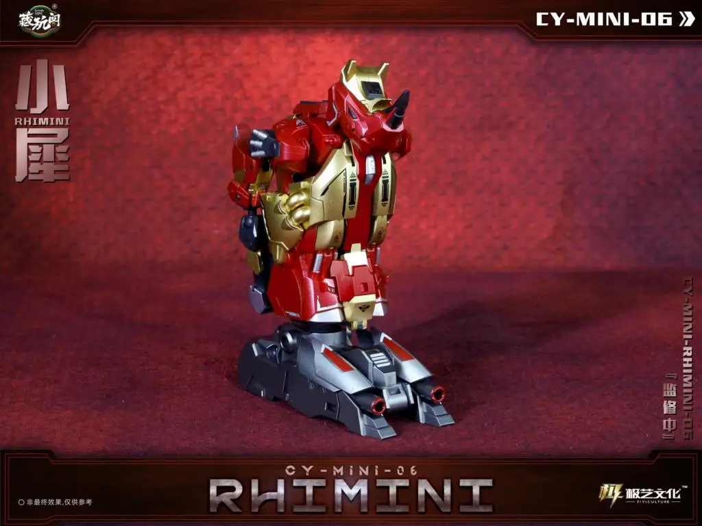 

Трансформер Cang-Toys CT-06B CT06B CY-Mini-06 CHIYOU Rhimint Rhino Predaking экшн-фигурка с коробкой в наличии