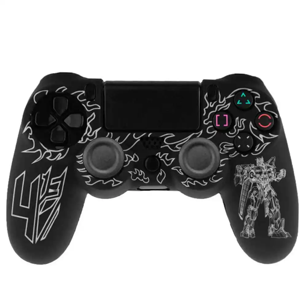 OcioDual силиконовый чехол для sony PS4/Slim/Pro Dualshock трансформатор серый трансформергрис