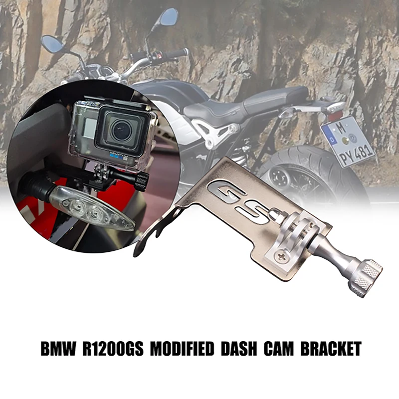 

For BMW R1200GS LC ADV 13-20 R1250GS HP Adventure 2018-2020 Motorcycle Driving Recorder Camera Holder Navigation Recorde Bracket