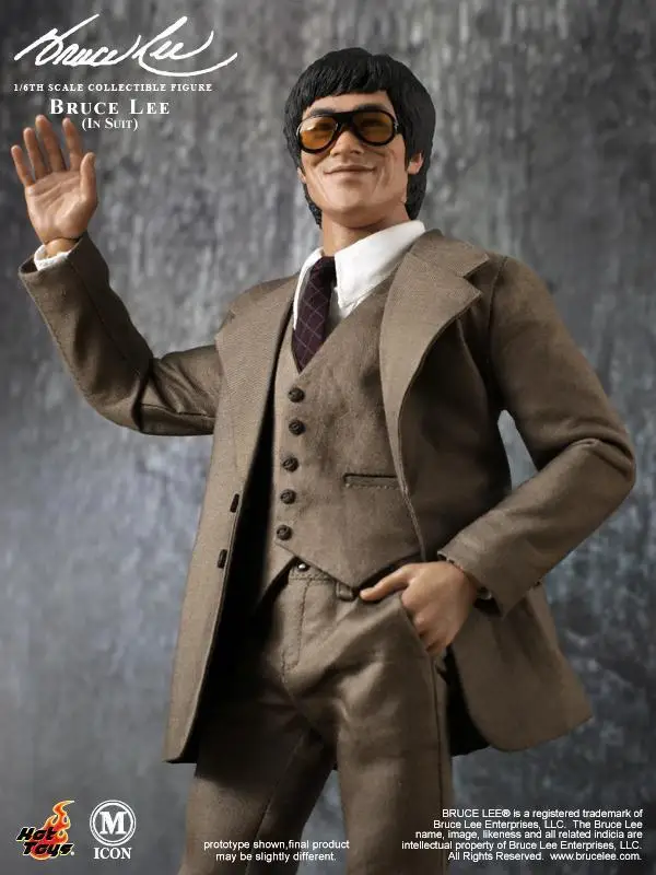 

1/6 HOT TOYS MIS11 Kungfu Smile Bruce Lee Suit Version 1/6 Action Figure for Fans Holiday Gift Best Price