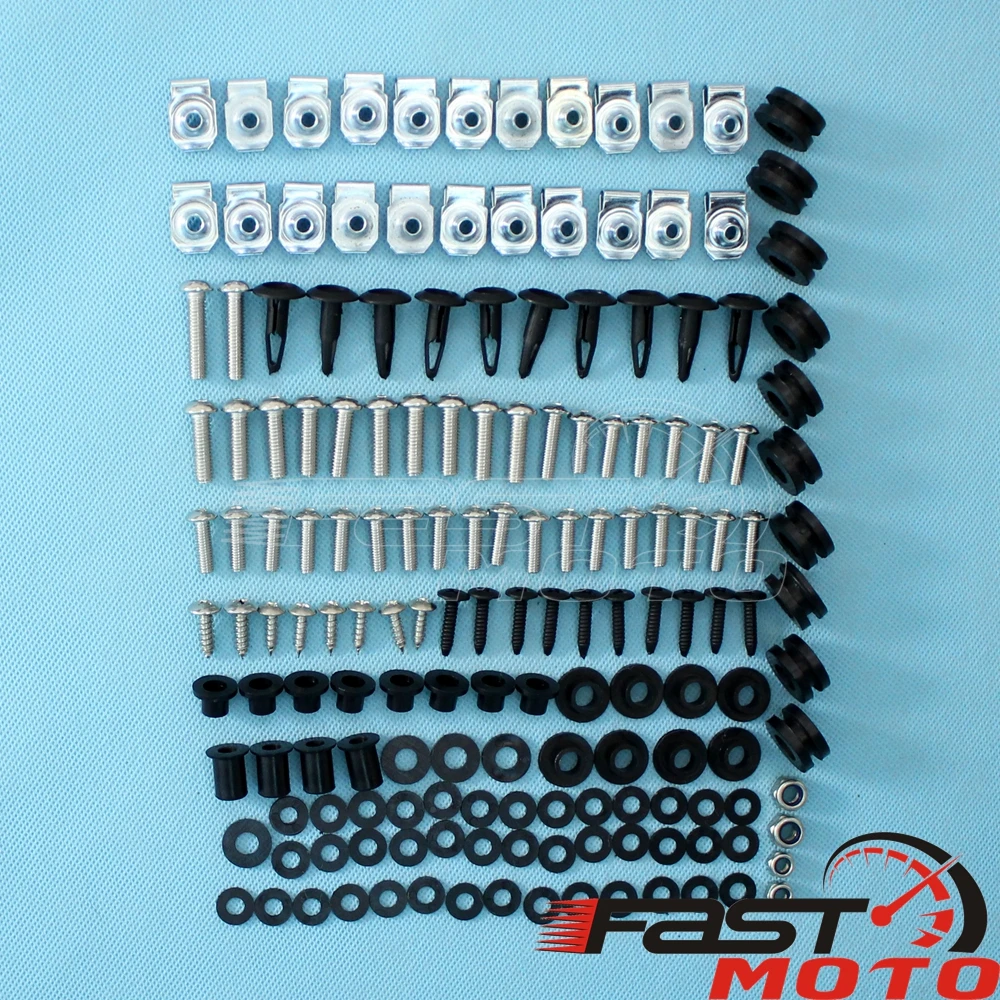 141 шт. полный комплект обтекателей для кузова болтов крепежных винтов YAMAHA YZF R6 YZF-R6