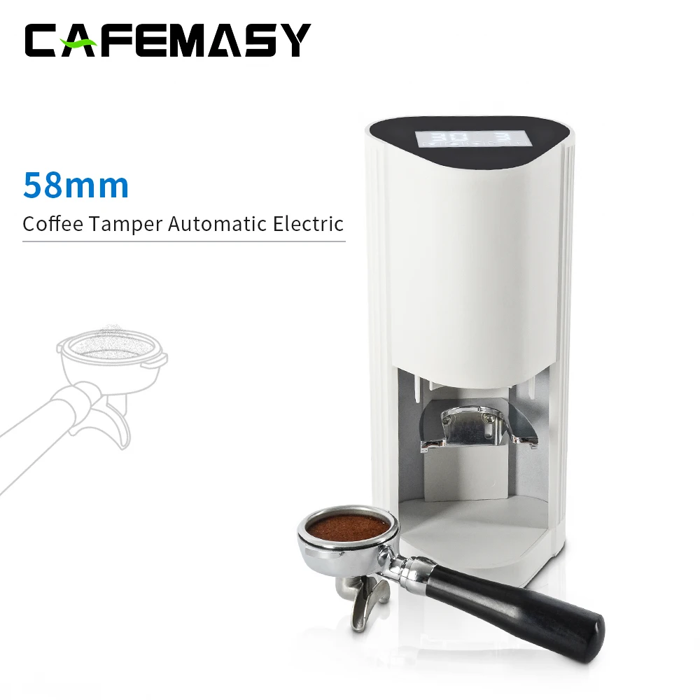 

58MM Coffee Tamper for Coffee Automatic Electric Bean Powder Flat Press Coffee Tool for Espresso Commercial Coffee Tool