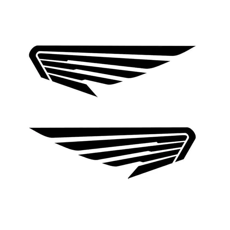 

2 шт., автомобильные виниловые наклейки «Крылья Ангела», 20 х6 см
