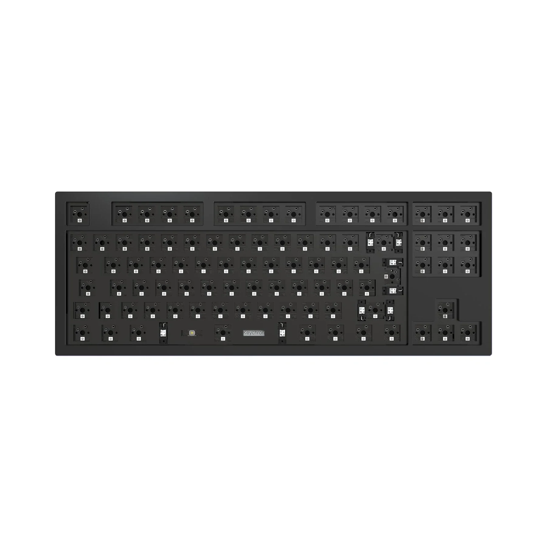 Keychron Q3 QMK Barebone ISO Custom Mechanical Compact 80% Layout Keyboard