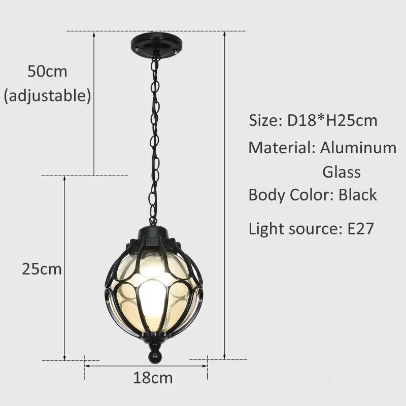 

Juhaw подвесной светильник для улицы бронзовый