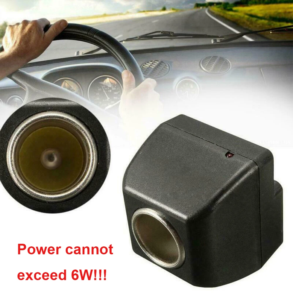 

Home To 12V Heat Resisting Accessories Cigarette Lighter Socket 240V Mains Plug Car Charger Power Adapter
