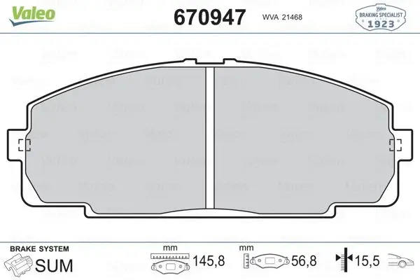 

Store code: 670947 for ten brake pad HILUX III PICKUP 2.5D (12/)