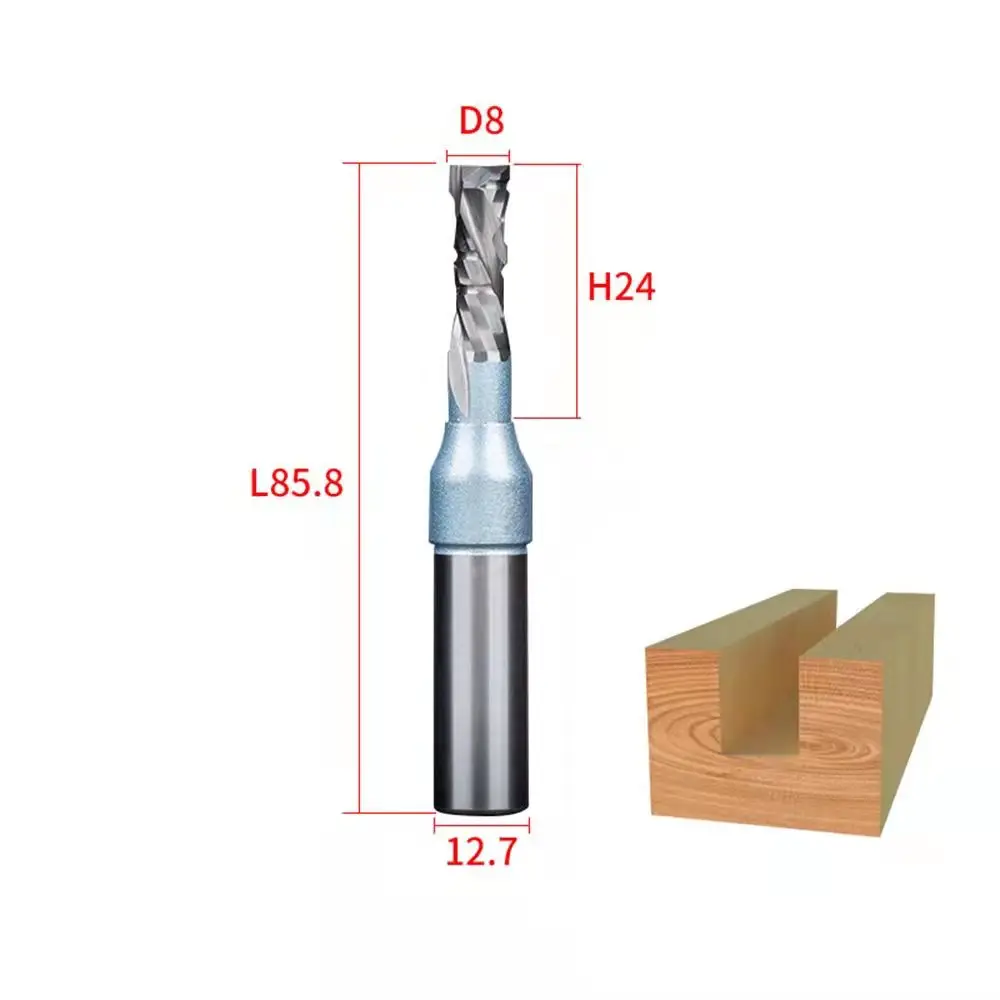 Фреза Вертикальная твердосплавная с хвостовиком 12 7 мм 1/2 дюйма 1 шт.