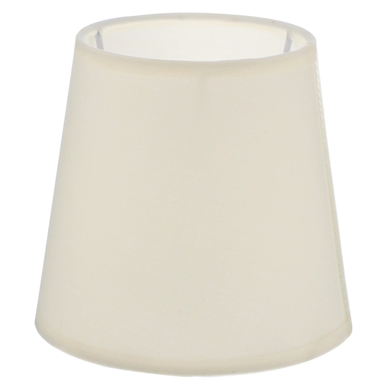

1Pc E14 Light Meson Screw Ceiling Light Lampshade Practical Wall Light Shade (Cream-colored)