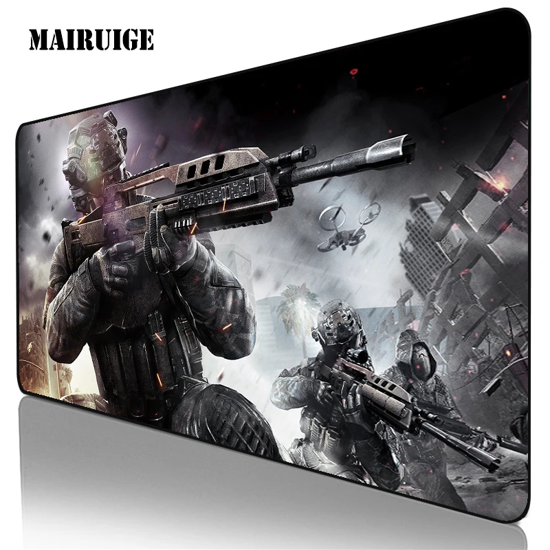 30x60 Large Shootout Mouse Pad Gaming Accessories XL PC Laptop Keyboard Desk Mat Gamer Mousepad for Csgo Computer Decoracion Rug