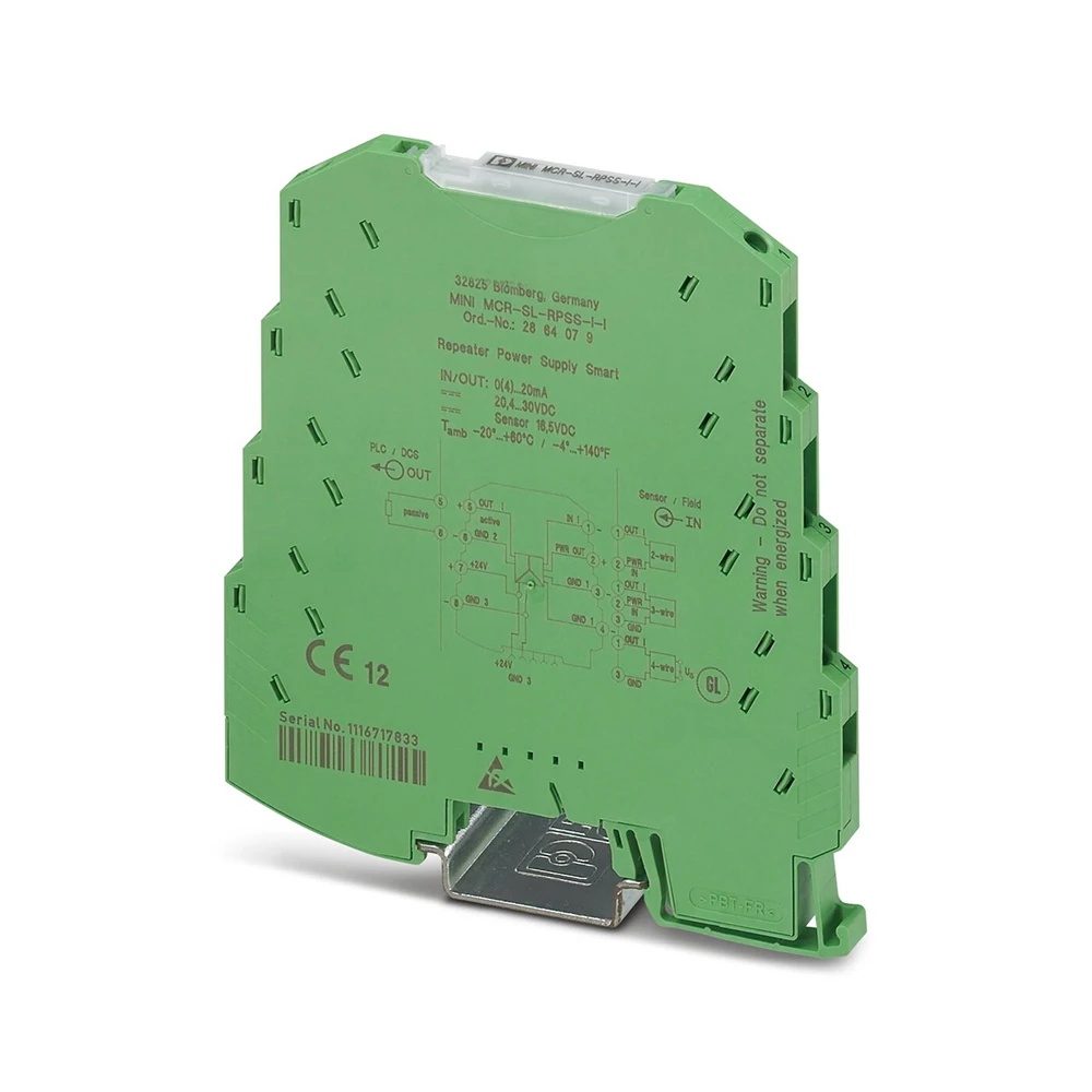 Блок питания повторителя для Phoenix 4 мА... 20 мА MINI MCR-SL-RPSS-I-I 2864079