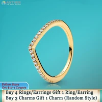 ahthen 925 sterling silver ring sparkling wishbone ring original s925 women rings ngagement ring women jewelry making girl rings