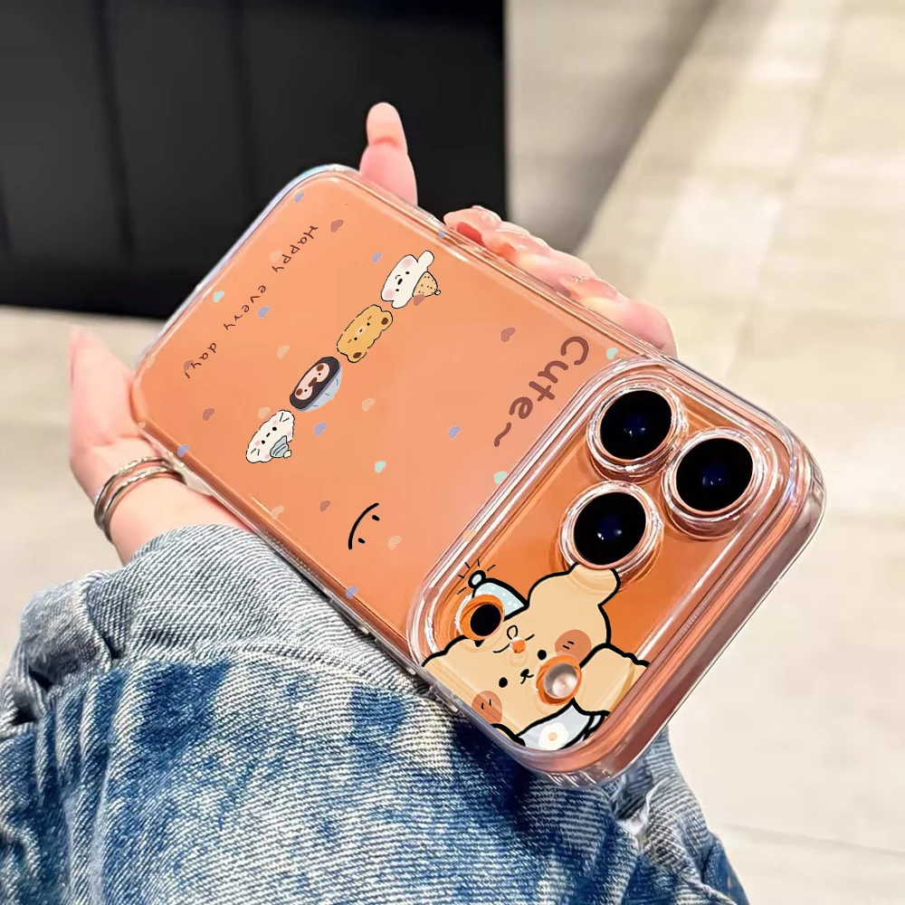 Фото Прозрачный чехол для телефона с милыми персонажами для Samsung Galaxy S26 Ultra S25 S24 S23 S22 S21 Plus FE Ultra A56 A55 A54 A53 5G, мягкий чехол №2