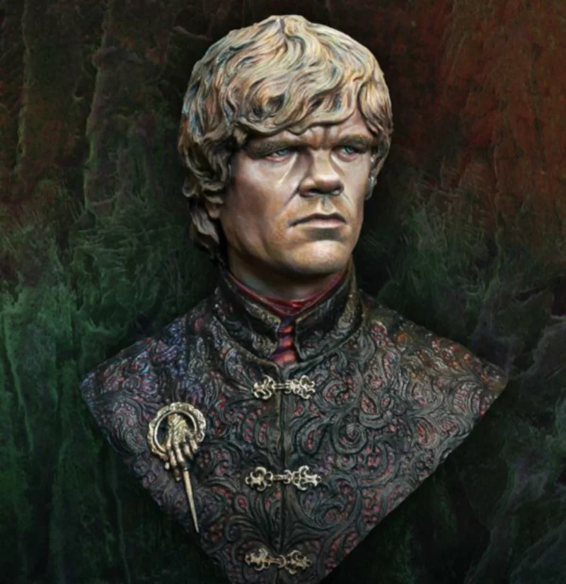 

Resin 1/10 bust model kit little demon figures Unpainted and unassembled XX129