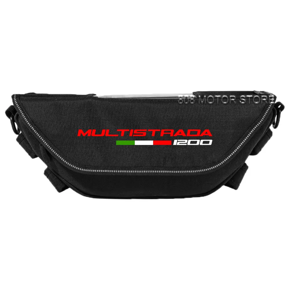 

Для Multistrada 1200 1200 s аксессуары для мотоциклов, сумка для инструментов, водонепроницаемая и пылезащитная, удобная дорожная сумка на руль