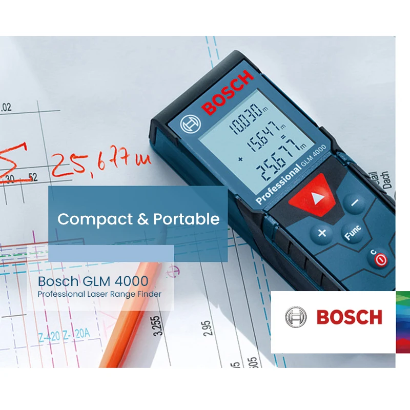 Bosch GLM 4000 Лазерный Дальномер