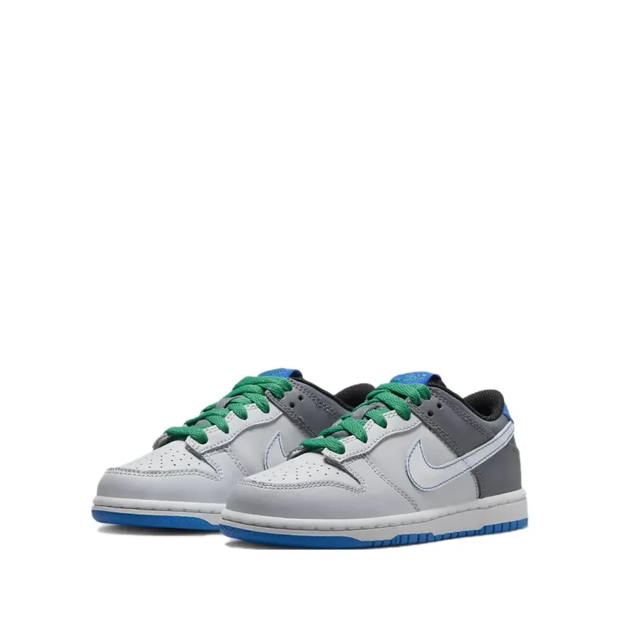 Детские шорты Nike Dunk Low Anti Kick с амортизацией и низким верхом серые синие средние
