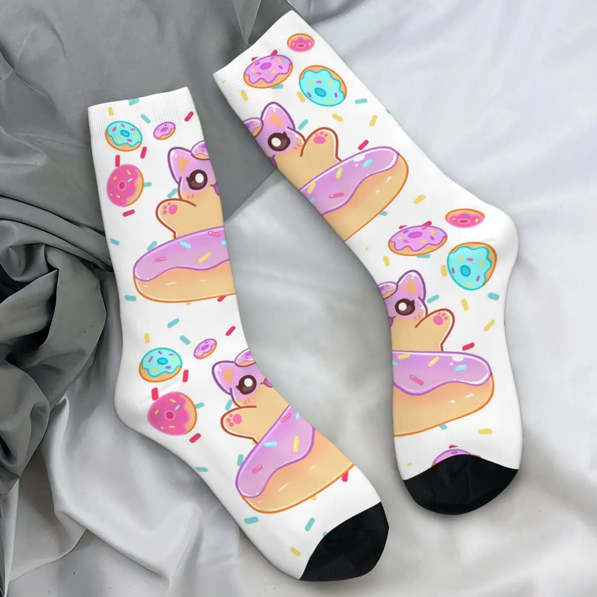 Aphmau Meow Plushies аниме кошки носки чулки в стиле Харадзюку осенние противоскользящие