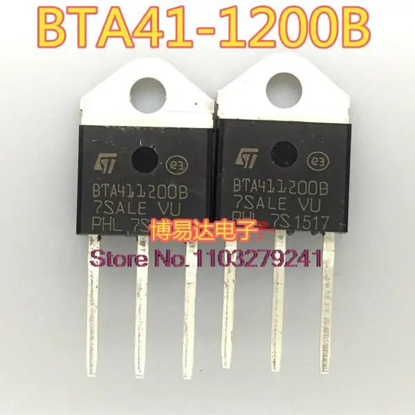 

10 шт./партия BTA411200B BTA41-1200B 41A 1200V TO-P3