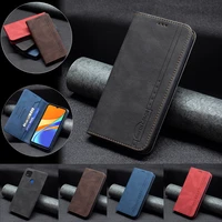 poco m4pro coque leather flip phone case for redmi note 11 pro 11s 10a 10c mi 12 poco x4pro c31 anti theft brush wallet cover
