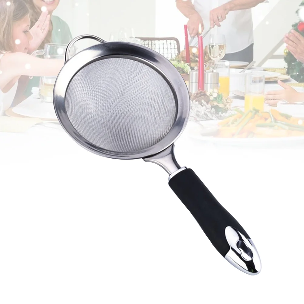 

Strainer Mesh Fine Sieve Skimmer Colander Kitchen Wire Grain Spoon Frying Ladle Dumpling Steel Stainless Teafilter Basket Sieves