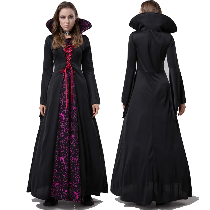 

Костюм для сцены с воротником-стойкой на Хэллоуин