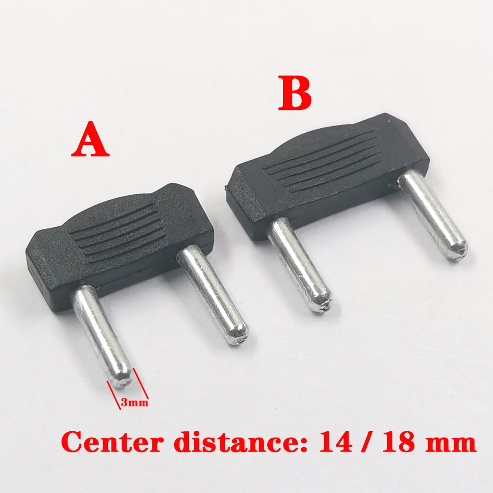 

10pcs 3mm Short-circuit Plug RCA Audio Video Terminal Block Banana Plug 14mm 18mm Pitch Connecto Plug