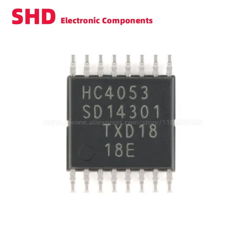 10 шт. 74HC4053PW 74HC4053 HC4053 74HC4053PW,118 строительный мультиплексор переключатель ICs SMD IC
