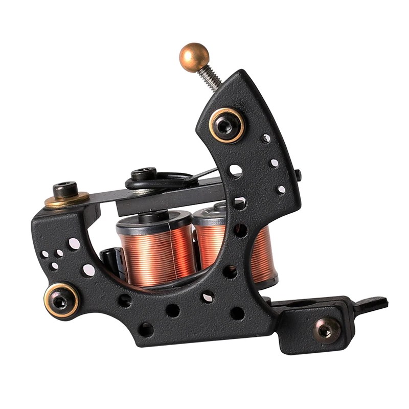 

Tattoo Machine 10 Wraps Coil Professional Tattoo Gun Machine for Liner & Shader Tattoos Instrument Tattooing Device
