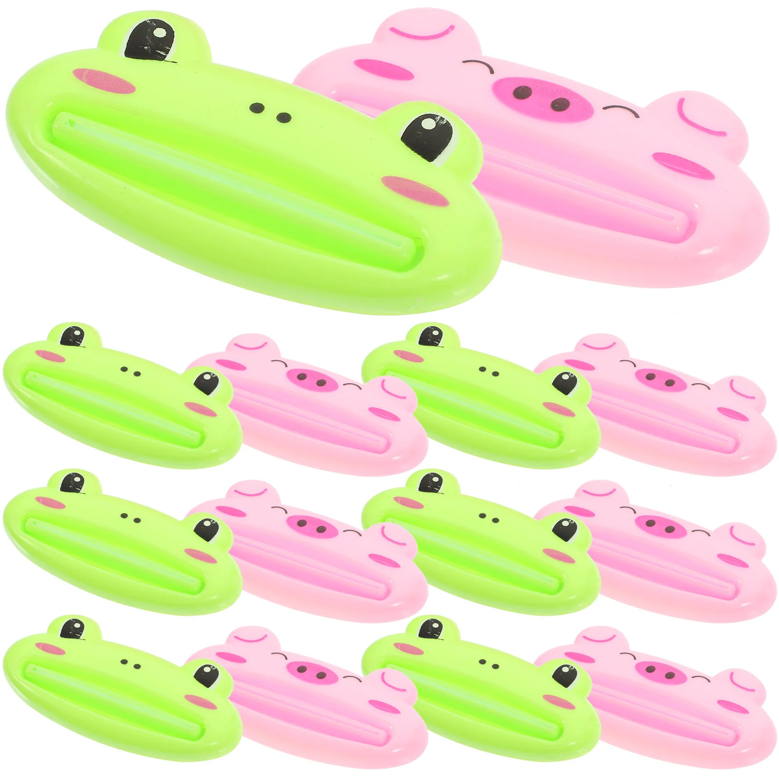 

20Pcs Kids Household Decor Toothpaste Dispensers Manual Toothpaste Dispenser for Hotel Vanity Home Bathroom