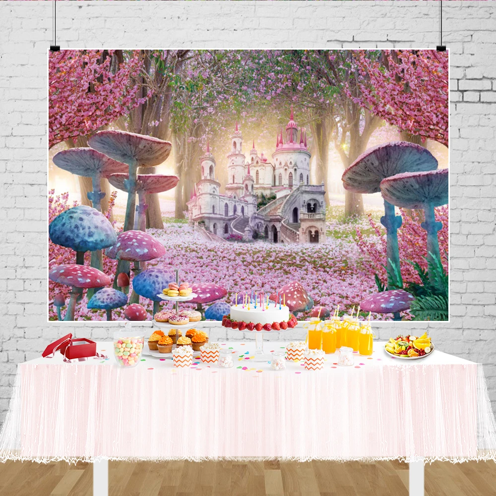 

SHUOZHIKE Photorealistic Fabric Decorative Background For Children's Birthday Party Newborn Photography Backdrops Props ZLSZ-14
