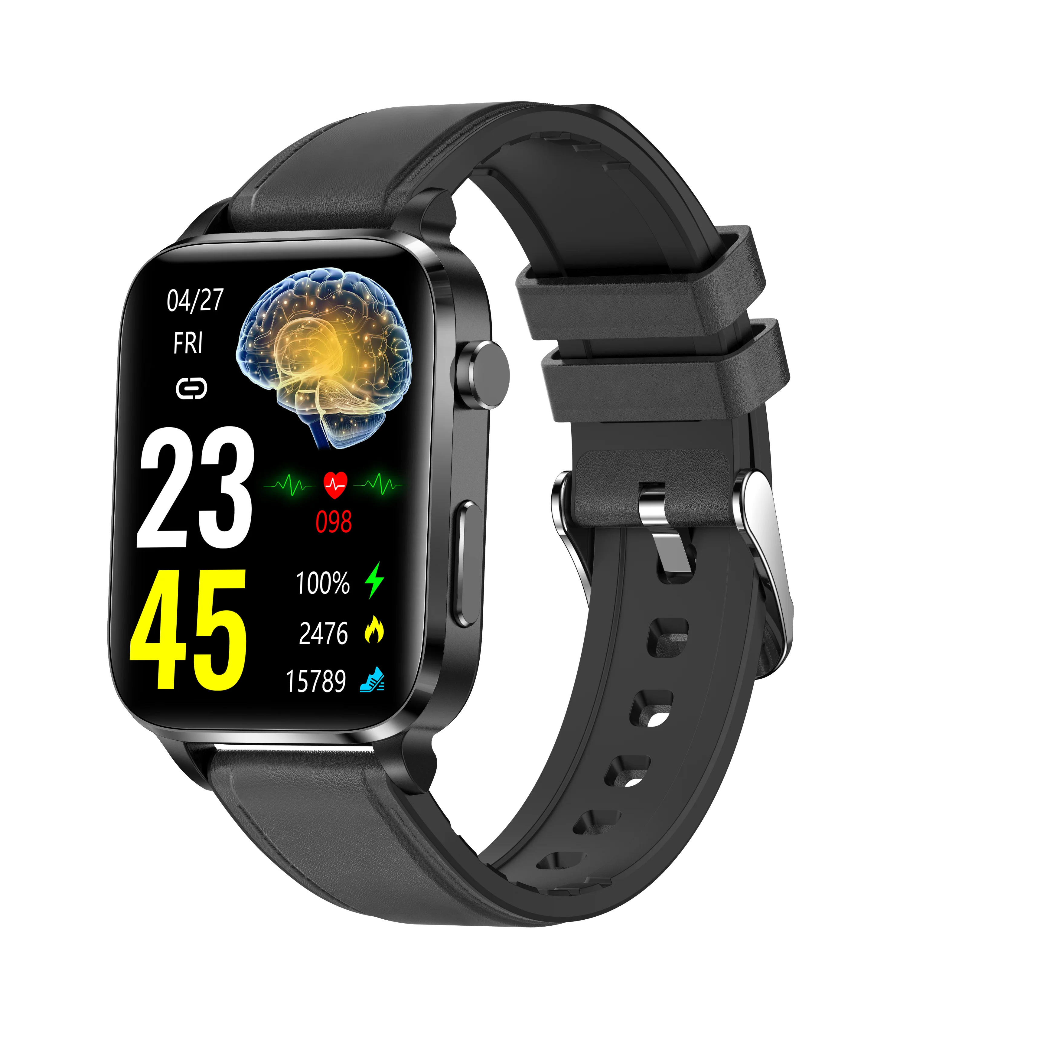 

Смарт-часы F100 мужские с лазерной поддержкой, 1,7 дюйма