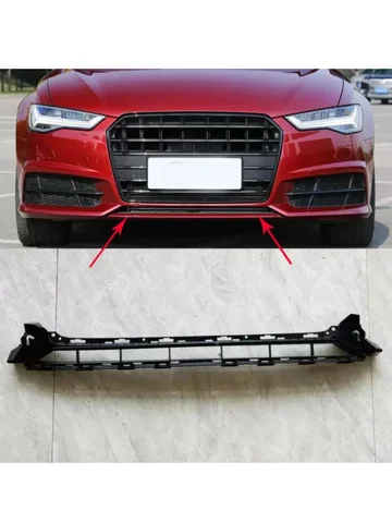 Автомобильный передний бампер решетка гриль нижний спойлер нижний диффузор губа для Audi A6 S-line Sline Sport 2016 2017 2018 4GD807683C
