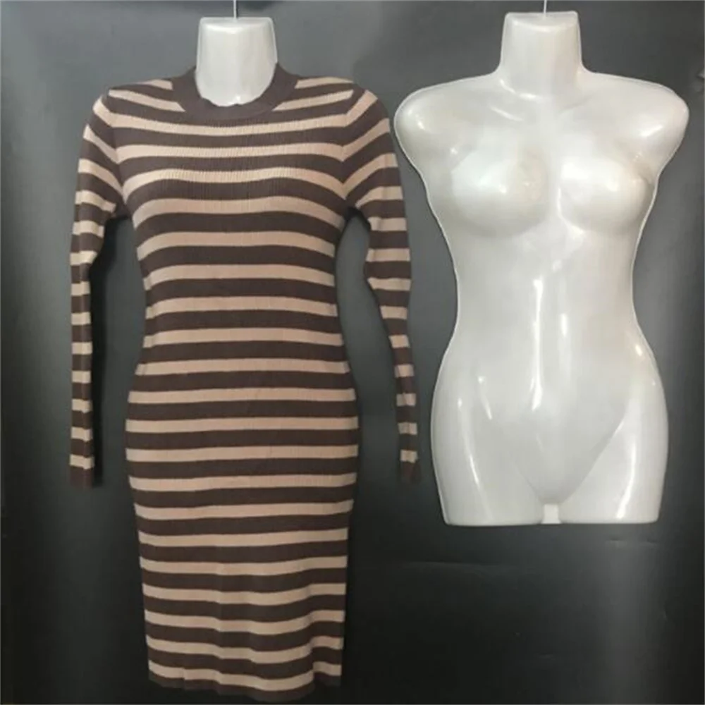 

4style Plastic Clothing Female Mannequin Body Props Half Length Children Chest Radiograph Display Rack Hanging 10pc/Lot C058